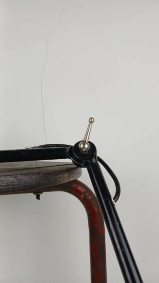 Lampada da officina industriale vintage