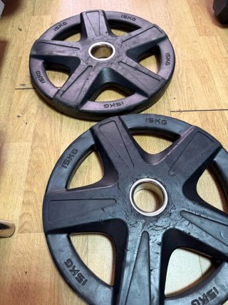 2 Discos Olímpicos de 15kg