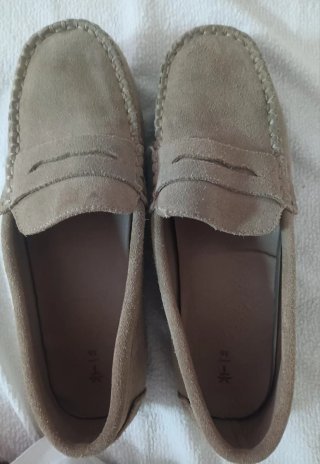 Mocasines Beige Talla 36