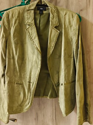 Blazer H&M Verde Oliva Talla M