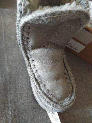 Stivaletti Mou Bambina Argento taglia 30 non 35