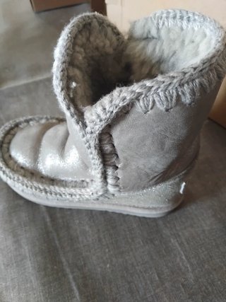 Stivaletti Mou Bambina Argento taglia 30 non 35