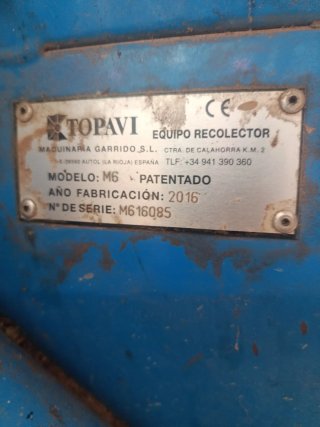 Paraguas Recolector Topavi M6