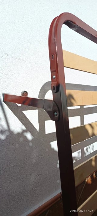 Somier de láminas 90 x 190 cm con patas plegables