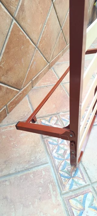 Somier de láminas 90 x 190 cm con patas plegables