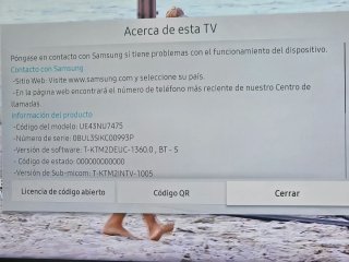 Samsung TV UHD 43 pulgadas 4k Smart TV