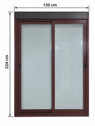 Puerta Balconera Corredera 150x224 cm