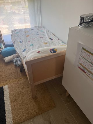 Cama Infantil IKEA SNIGLAR con Colchón