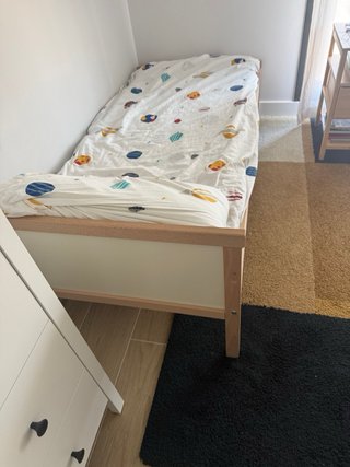 Cama Infantil IKEA SNIGLAR con Colchón