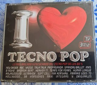 3 CD I Love Tecno Pop