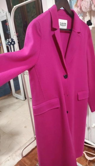 Abrigo Claudie Pierlot Rosa