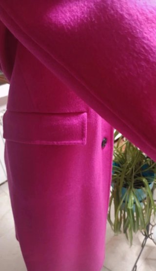 Abrigo Claudie Pierlot Rosa