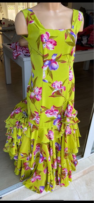 419 Vestido de fiesta con volantes36/38 sirena