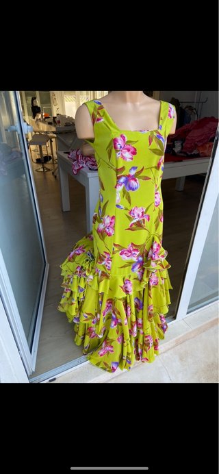 419 Vestido de fiesta con volantes36/38 sirena
