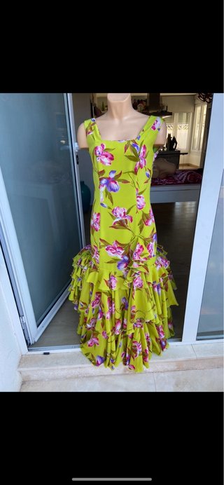 419 Vestido de fiesta con volantes36/38 sirena