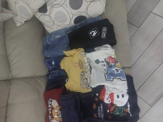 Lotto capi abbigliamento autunno-inverno 12-18