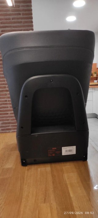 Silla coche Britax Römer Swivel Gris