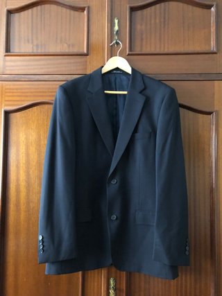 Traje Zara Azul Talla 54 (USA 44)