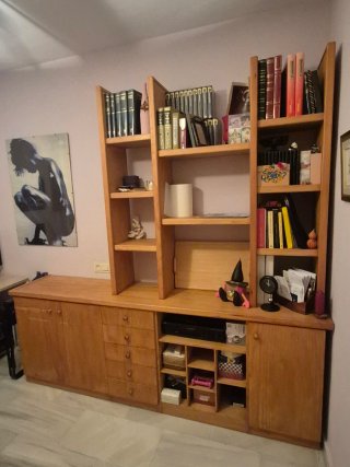 Mueble Librería de Madera
