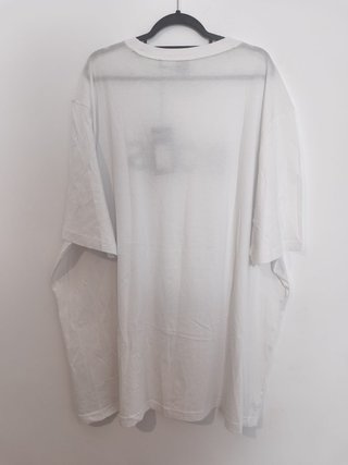 BOSS Green Tee 1 White T-Shirt Size 6XL Big & Tall