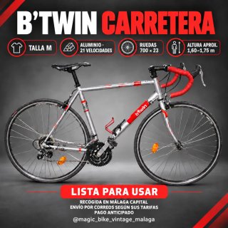 Bicicleta Carretera Btwin Talla M