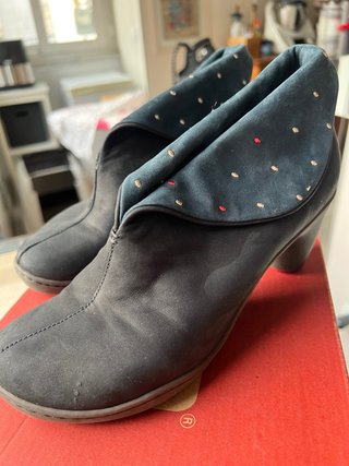 Scarpe Camper nabuk blu