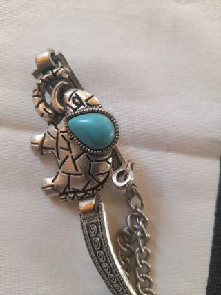 Pulsera de Elefante Plateada
