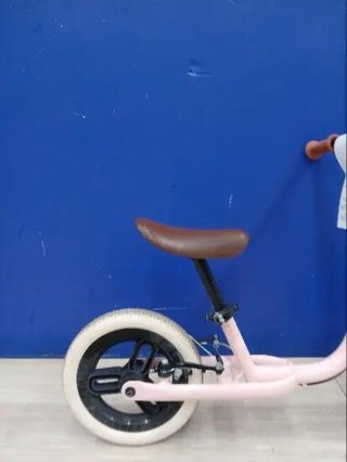 Bicicleta sin pedales niños 10 pulgadas Runride 500 rosa