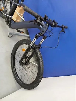 Bicicleta eléctrica montaña E-Expl 520 azul noche