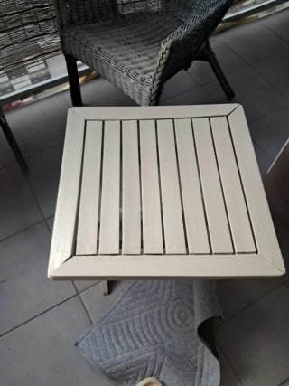 Conjunto de jardín 2 sillas y mesa