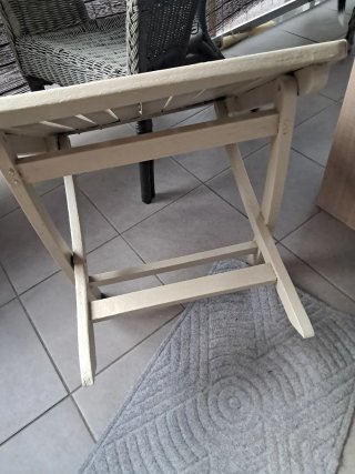 Conjunto de jardín 2 sillas y mesa