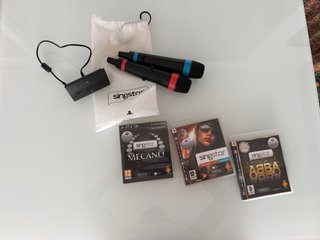 Pack Karaoke SingStar PS3 + 3 Juegos