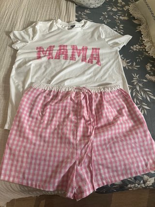Conjunto Premamá Camiseta y Short