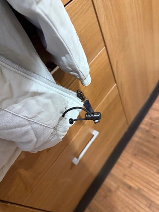 Anorak Quiksilver Beige Unisex