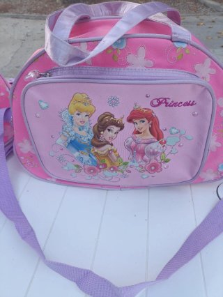 Mochila/bolsa de viaje, infantil princesas Disney
