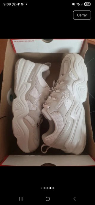 Zapatillas Nike Tech Hera Blancas. Nuevas