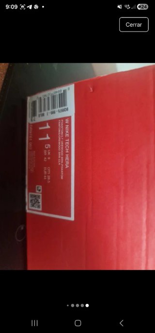 Zapatillas Nike Tech Hera Blancas. Nuevas