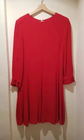 Vestido rojo mujer