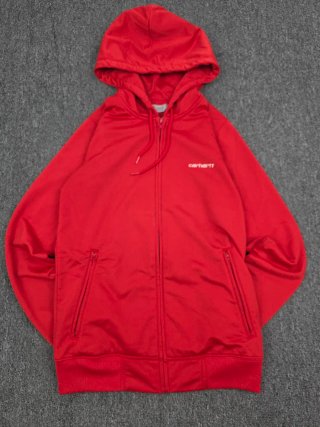 Sudadera con cremallera Carhartt roja