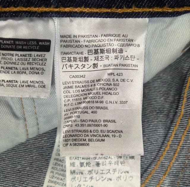 Levi'S Lote 511 Talla W33 L32