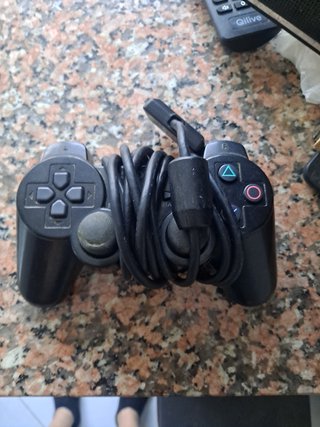 Mando PS2 Original Negro