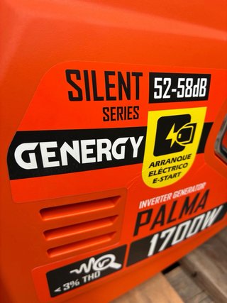 Alquiler Generador Inverter Genergy Palma 1700W