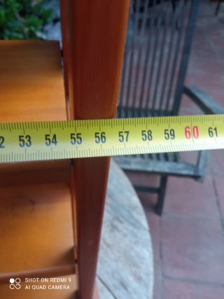 Estantería de madera CD