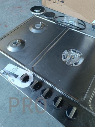 Placa de gas, 5 Zonas de Cocción, Control de llam