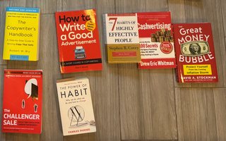 Lote libros: negocios, marketing, inglés y español