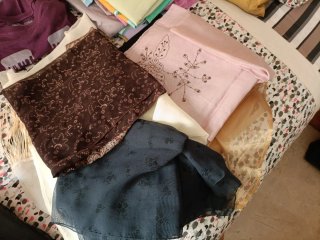 Set de 5 Pañuelos Foulard