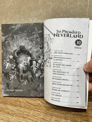 The promised neverland volúmenes 9 y 10 español
