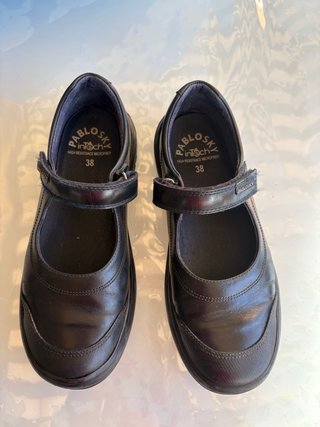 Zapatos Pablosky Escolares Negro Talla 38