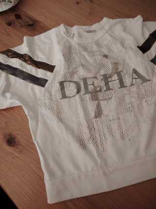Felpa Deha bianca