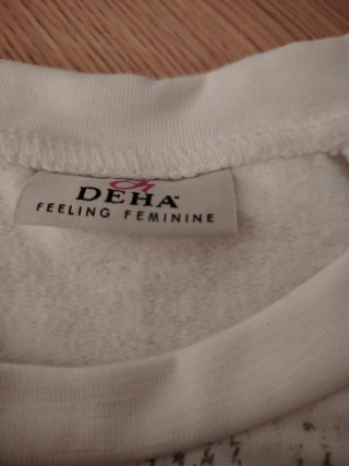 Felpa Deha bianca